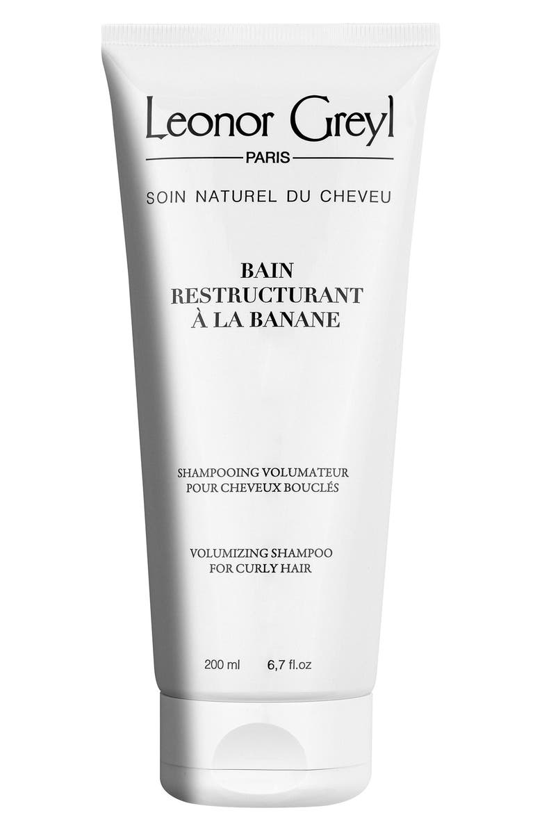 Leonor Greyl PARIS Bain Restructurant à la Banane Volumizing Shampoo for Curly Hair, Main, color, 