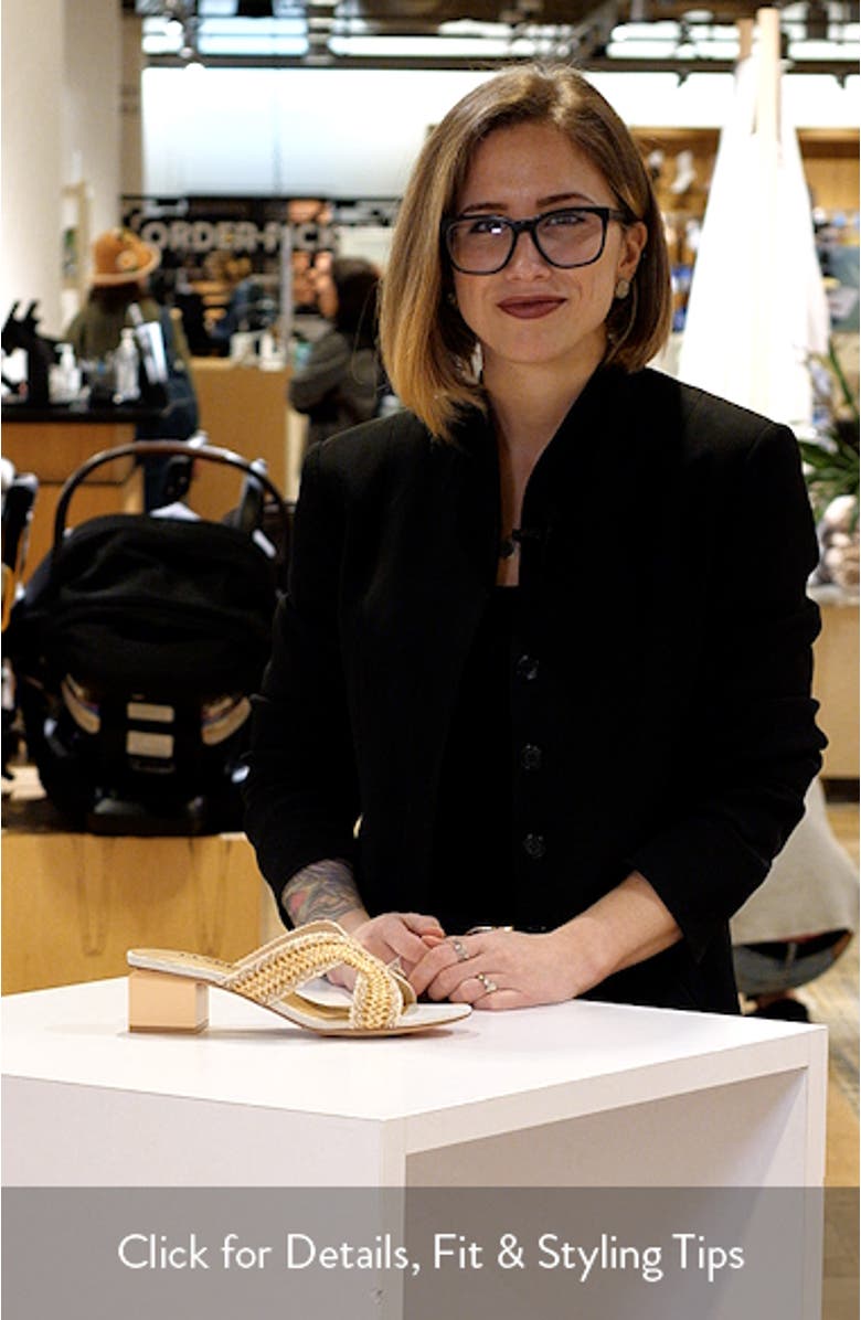 Cyndia Block Heel Sandal, sales video thumbnail