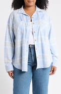 beachlunchlounge Savi Plaid Shirtjacket