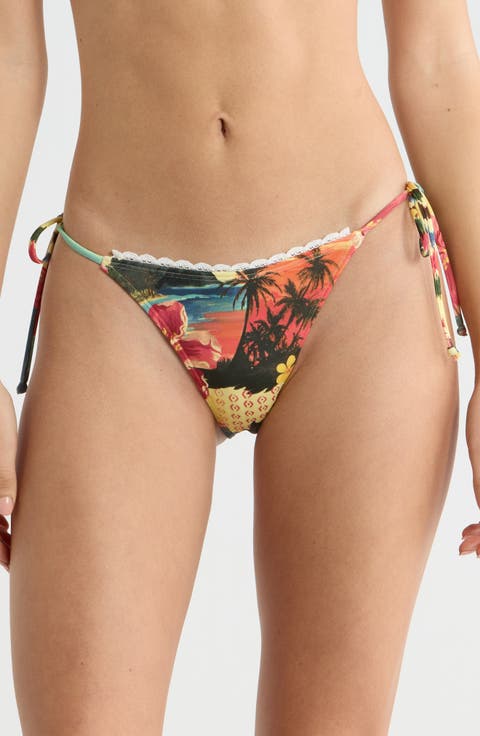Aeries Side Tie Bikini Bottoms