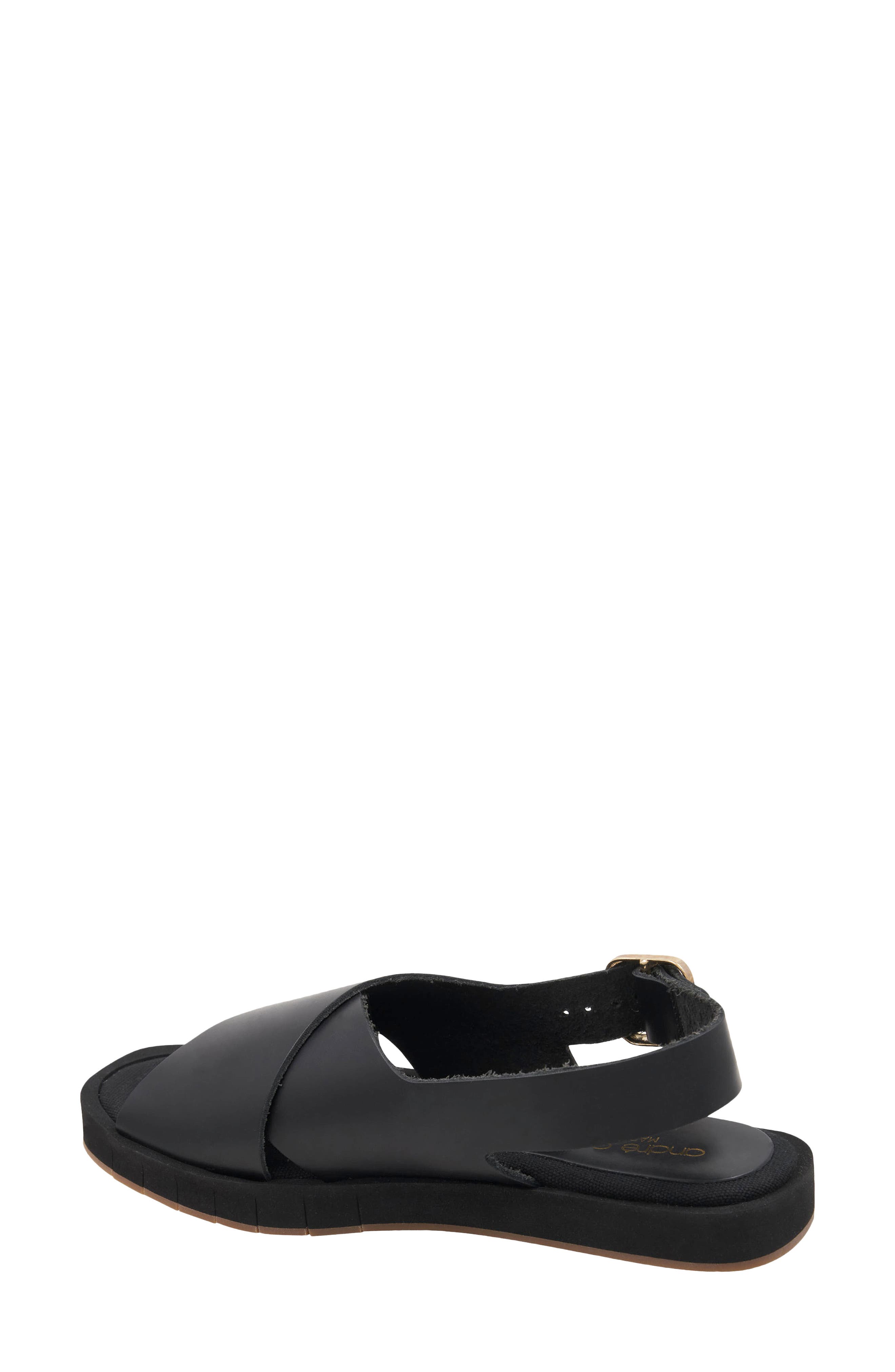André Assous Pepper Slingback Sandal, Alternate, color, Black