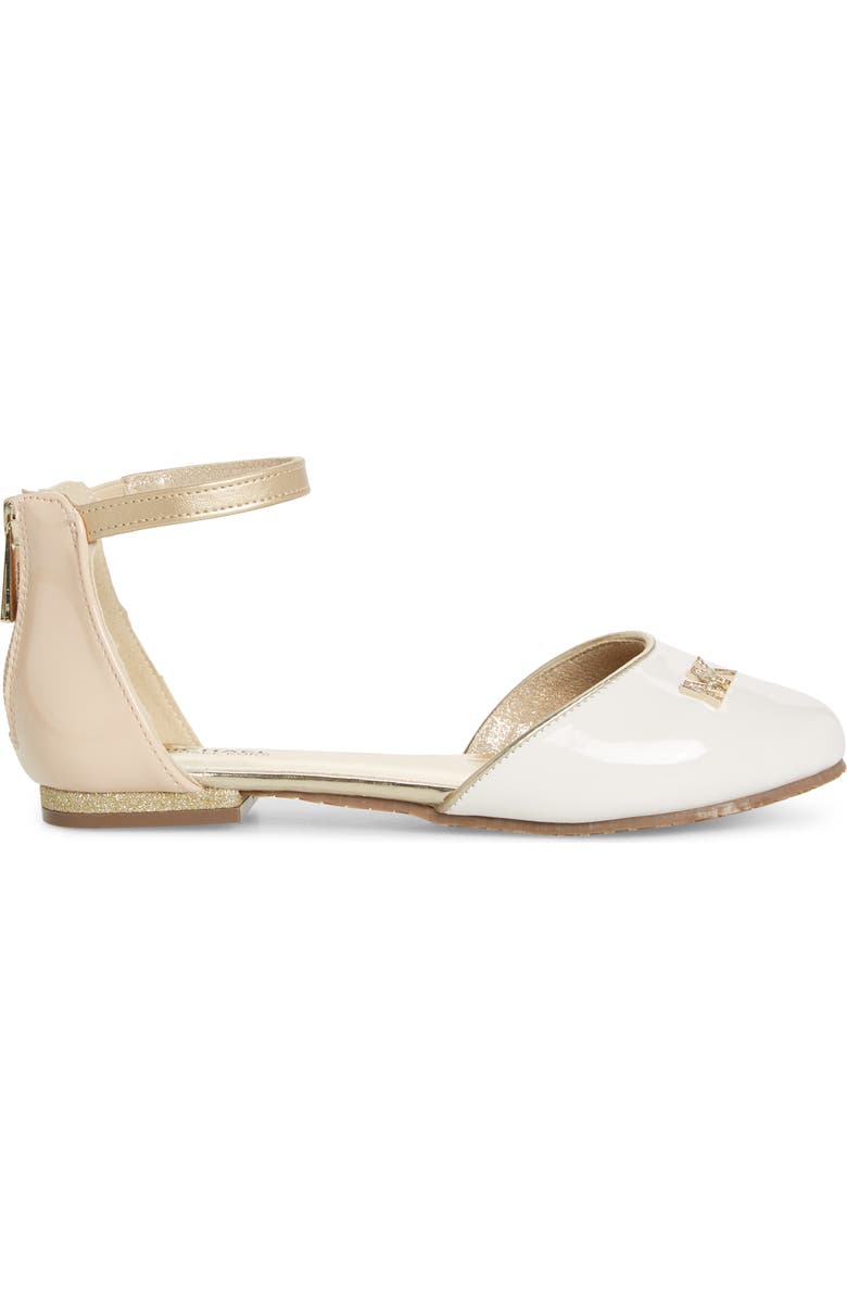 MICHAEL Michael Kors Kitten Kaisa Glitter Heel Sandal, Alternate, color,