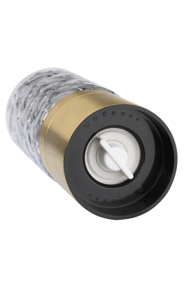 CILIO Cristallo Salt or Pepper Mill 2 Piece Set, Alternate, color, Gold