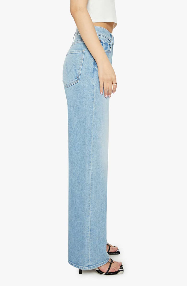 MOTHER Lil' Lasso Sneak Wide Leg Jeans, Alternate, color, 