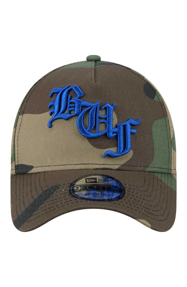 New Era Men's New Era Camo Buffalo Bills Mystic Camo A-Frame 9FORTY Adjustable Hat, Alternate, color, Camo