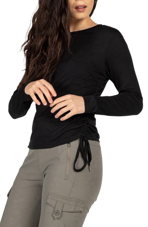 Kyodan Long Sleeve Activewear T-shirt In Black