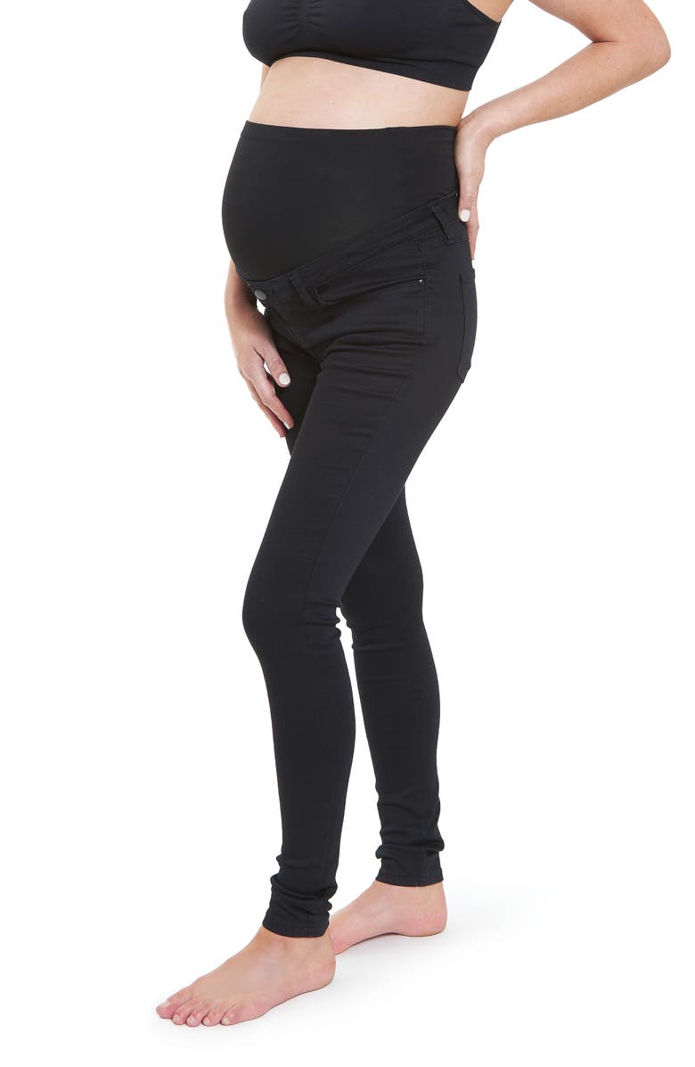 Ripe Maternity Rebel Jegging, Alternate, color, Black