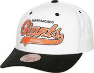 Mitchell & Ness Men's Mitchell & Ness White San Francisco Giants Cooperstown Collection Tail Sweep Pro Snapback Hat