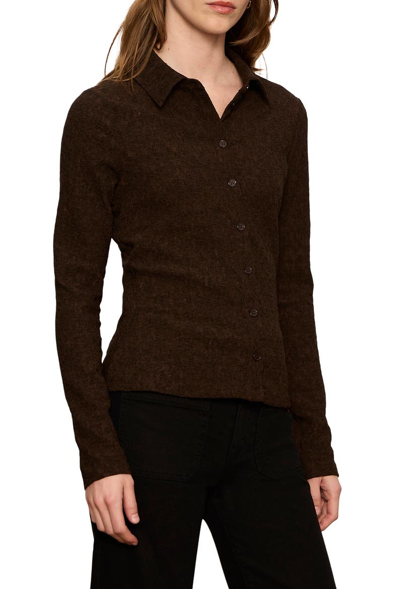 Dreamer Shirt, Alternate, color, ESPRESSO BROWN MARTINI
