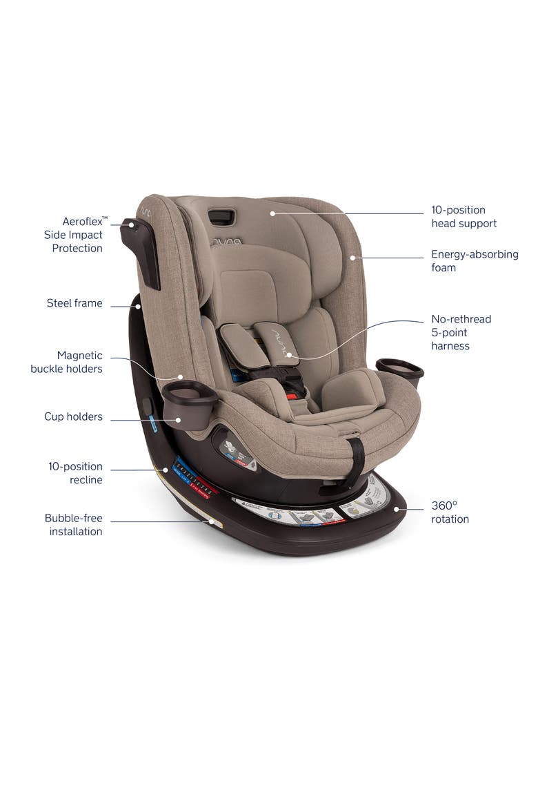 REVV® Rotating Convertible Car Seat, Alternate, color, CEDAR