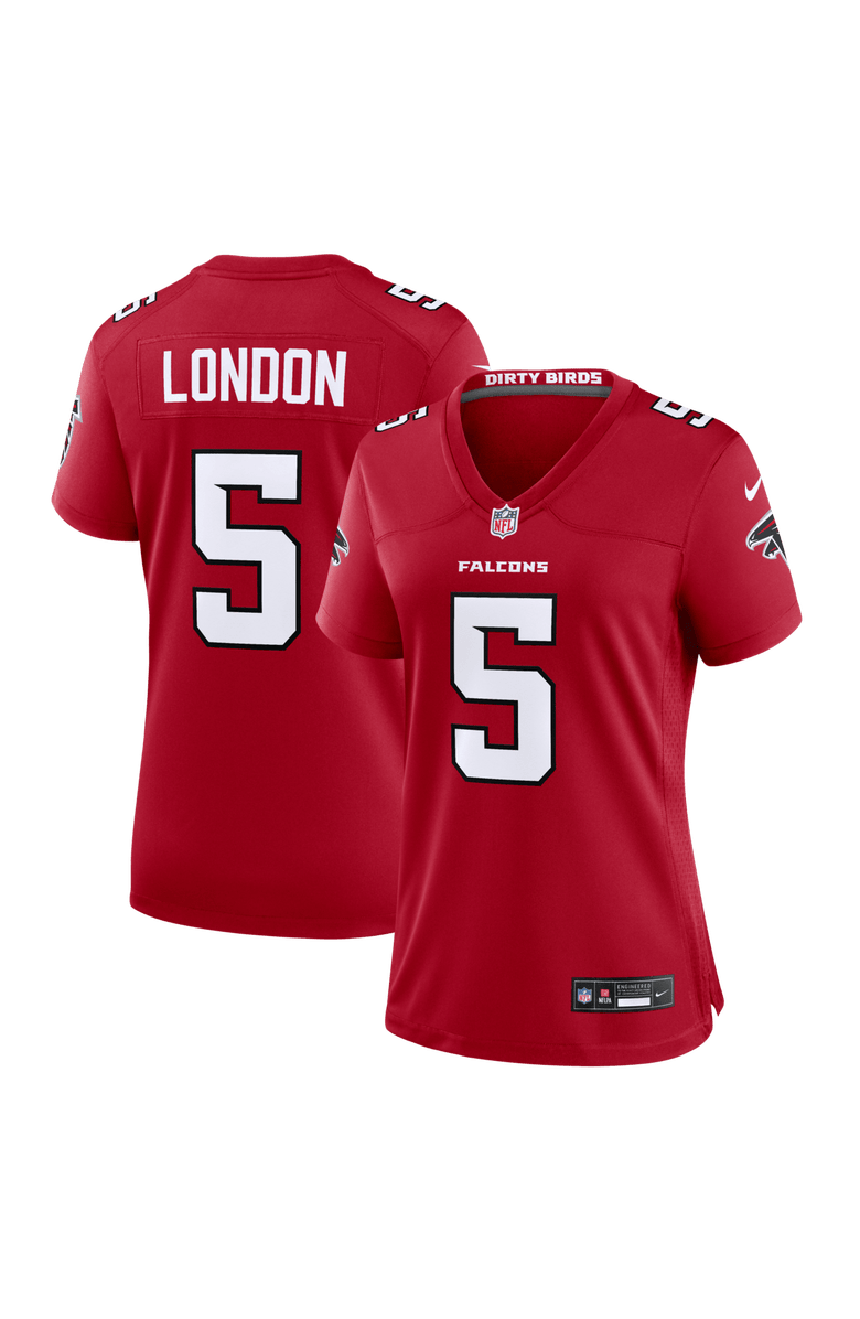 Nike Women's Nike Drake London Red Atlanta Falcons Game Jersey, Main, color, Red