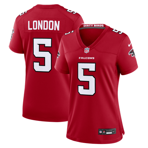 Women's Nike Drake London Red Atlanta Falcons Game Jersey