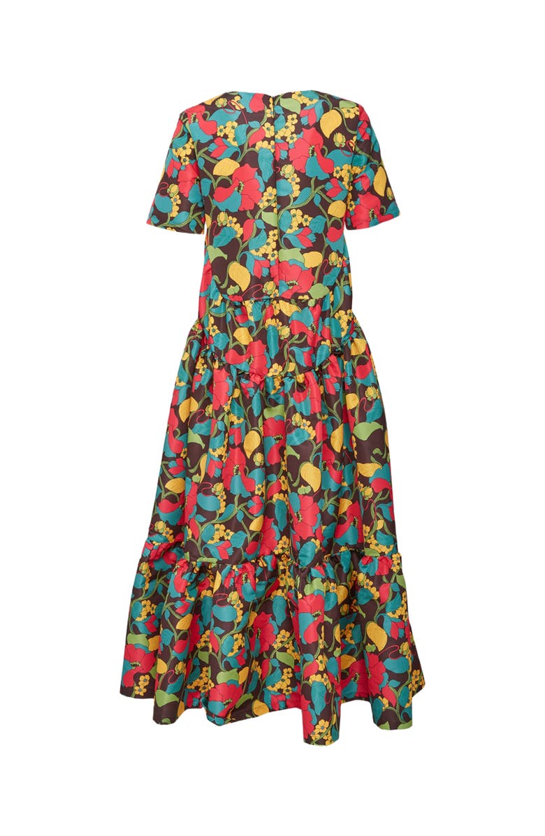 La DoubleJ Belle Dress Vines Brown, Alternate, color, Vines Brown