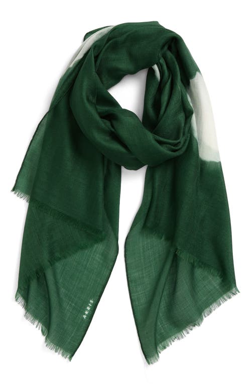 AKRIS AKRIS WINDFLOWER CASHMERE & SILK SCARF