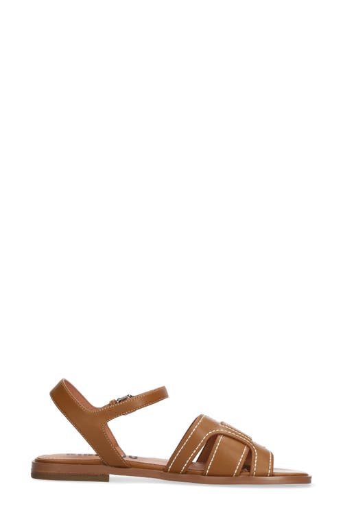 Bibi Lou Holly Ankle Strap Sandal In Cuero