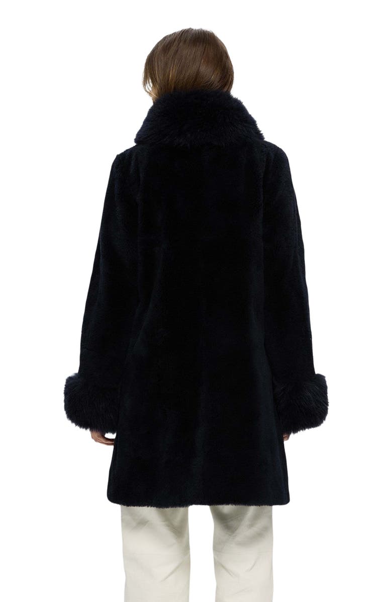 GORSKI Sheared Cashmere Goat Stroller, Alternate, color, Dark Blue