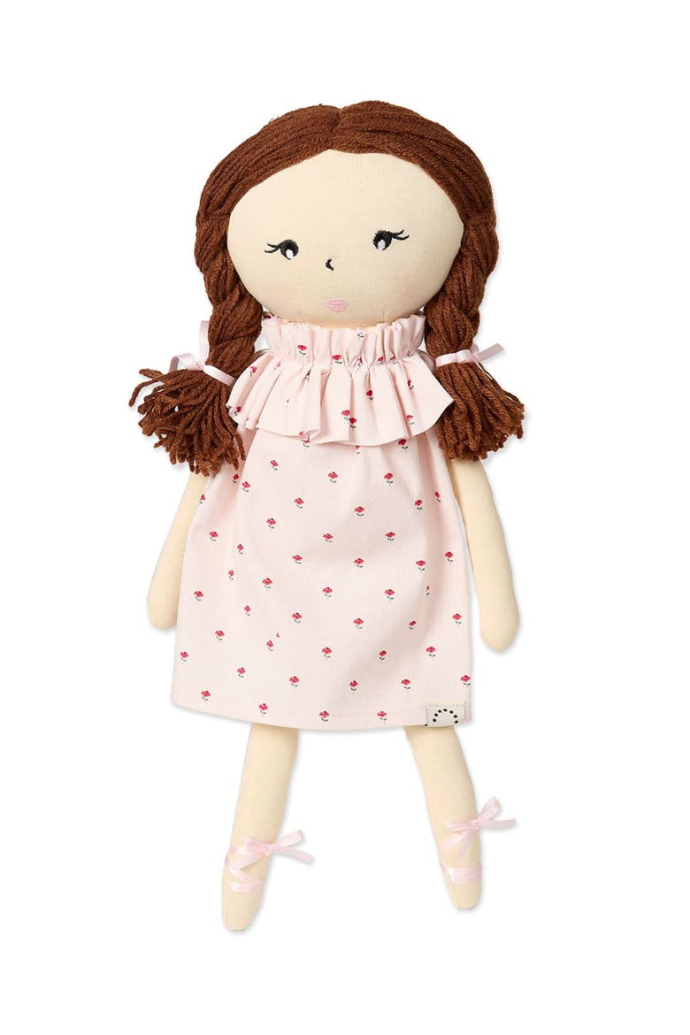 Cynthia Cotton/Linen Dolly, Alternate, color, Pink