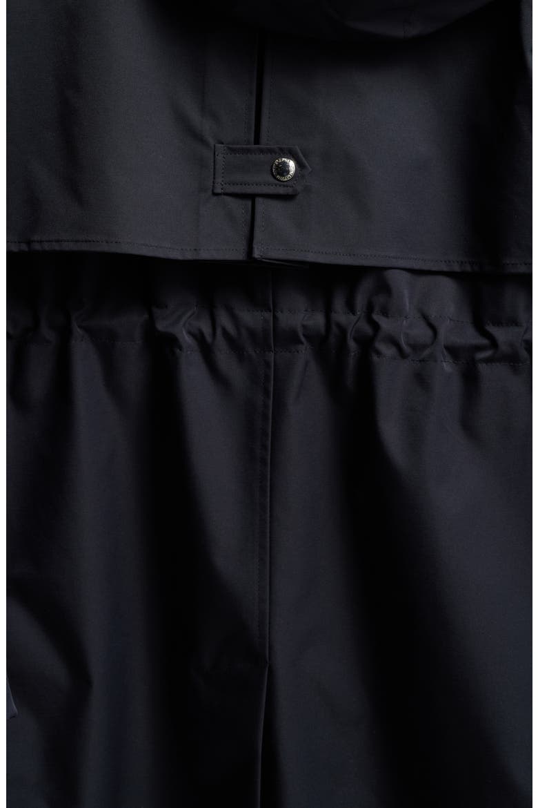 Hooded Longline Jacket, Alternate, color, NAVY