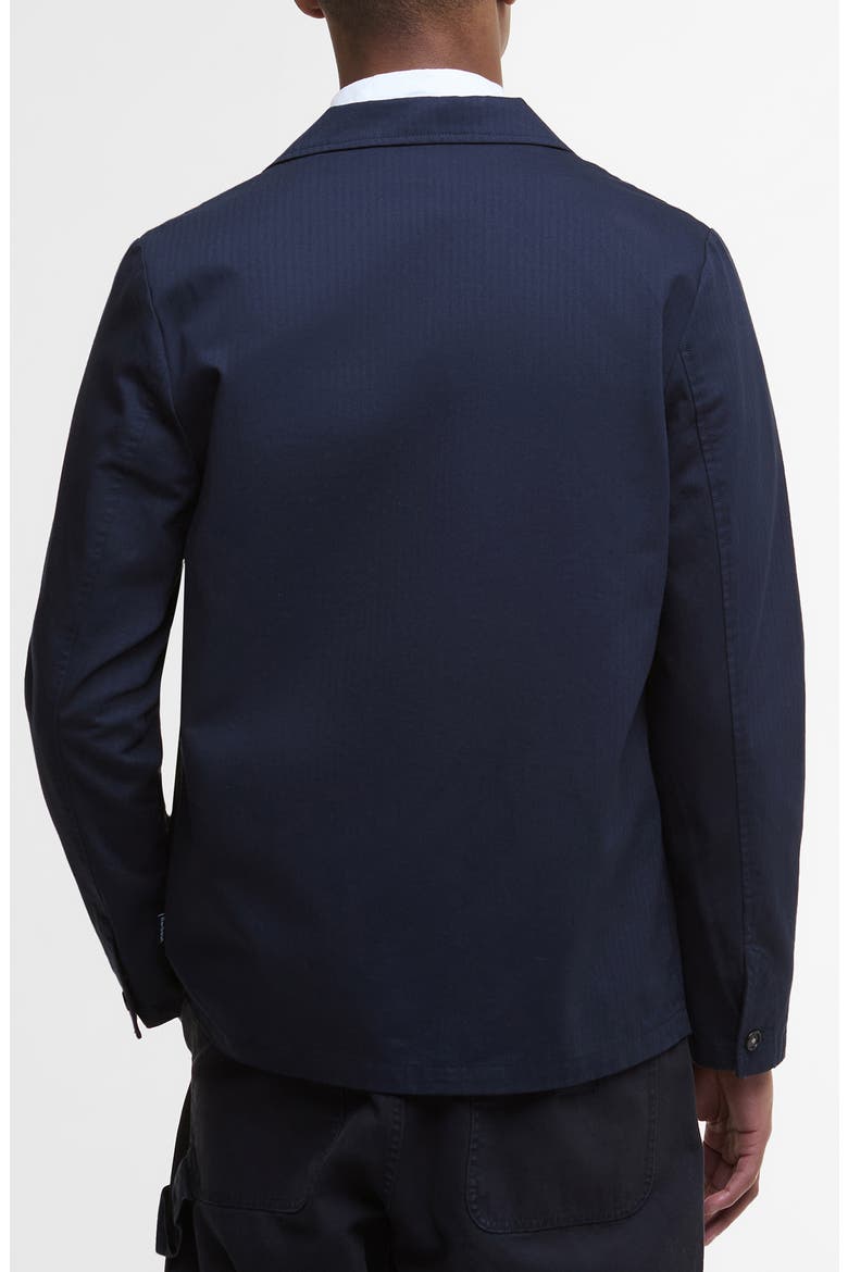 Bayview Herringbone Twill Shirt Jacket, Alternate, color, NAVY