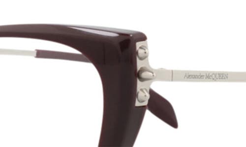 Alexander Mcqueen Mcqueen 55mm Cat Eye Optical Glasses