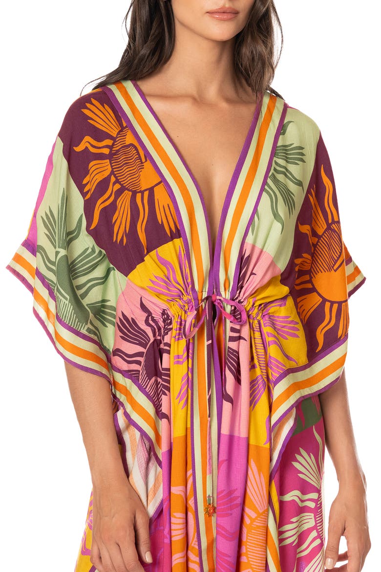 Patch Play Vanilla Cover-Up Dress, Alternate, color, OPEN PURPLE