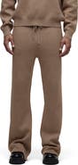 Hudson Jeans Cotton & Cashmere Double Knit Kick Flare Pants