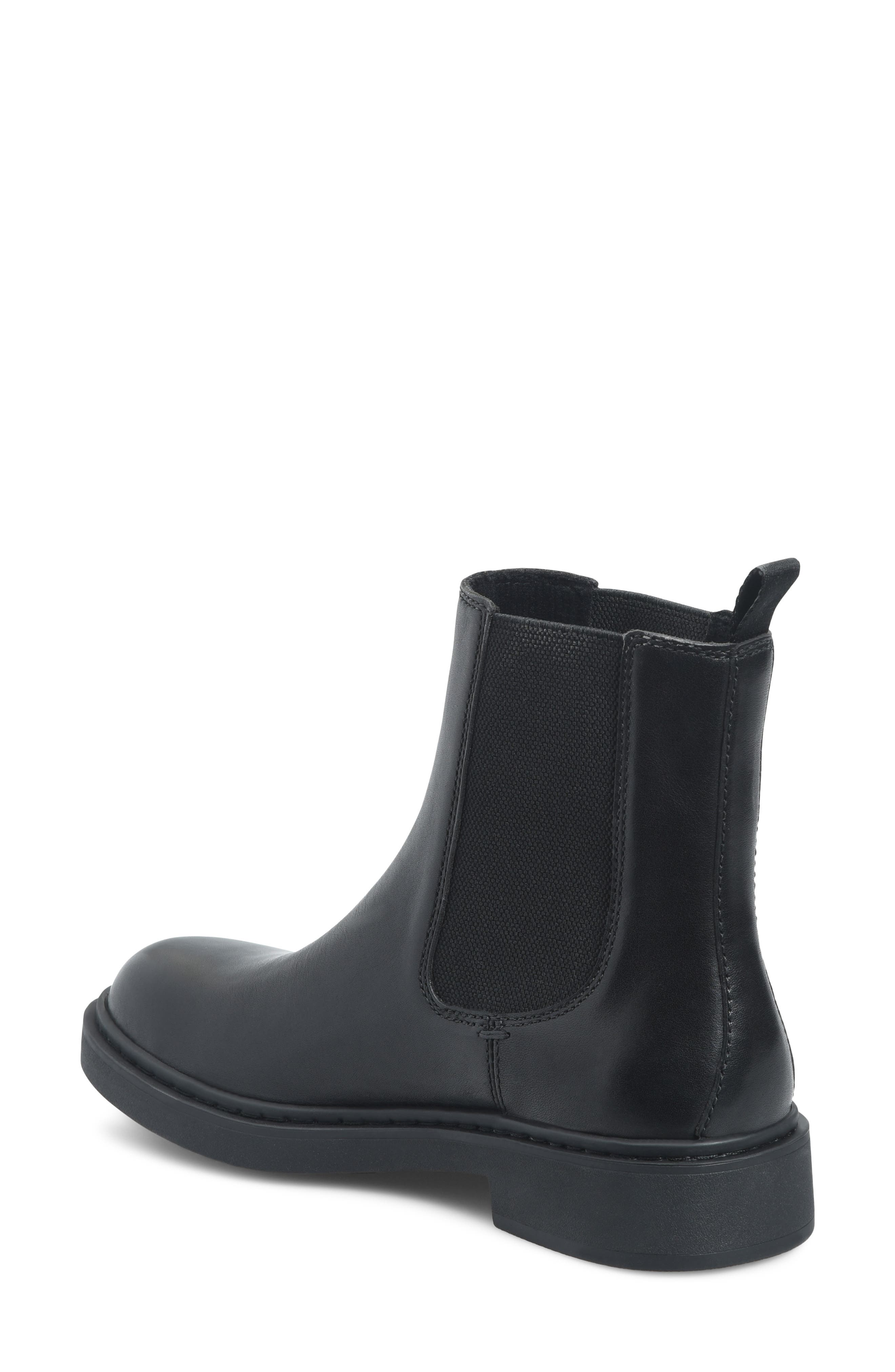 Britte Chelsea Boot, Alternate, color, BLACK LEATHER