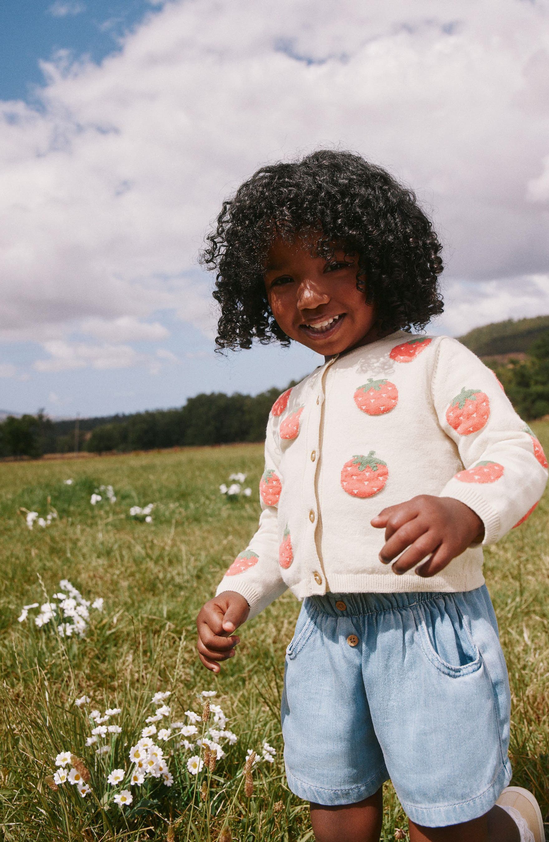 NEXT Kids' Strawberry Cardigan — фото 7