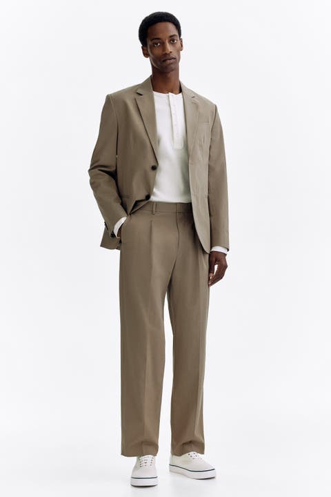 Regular Fit Suit Trousers