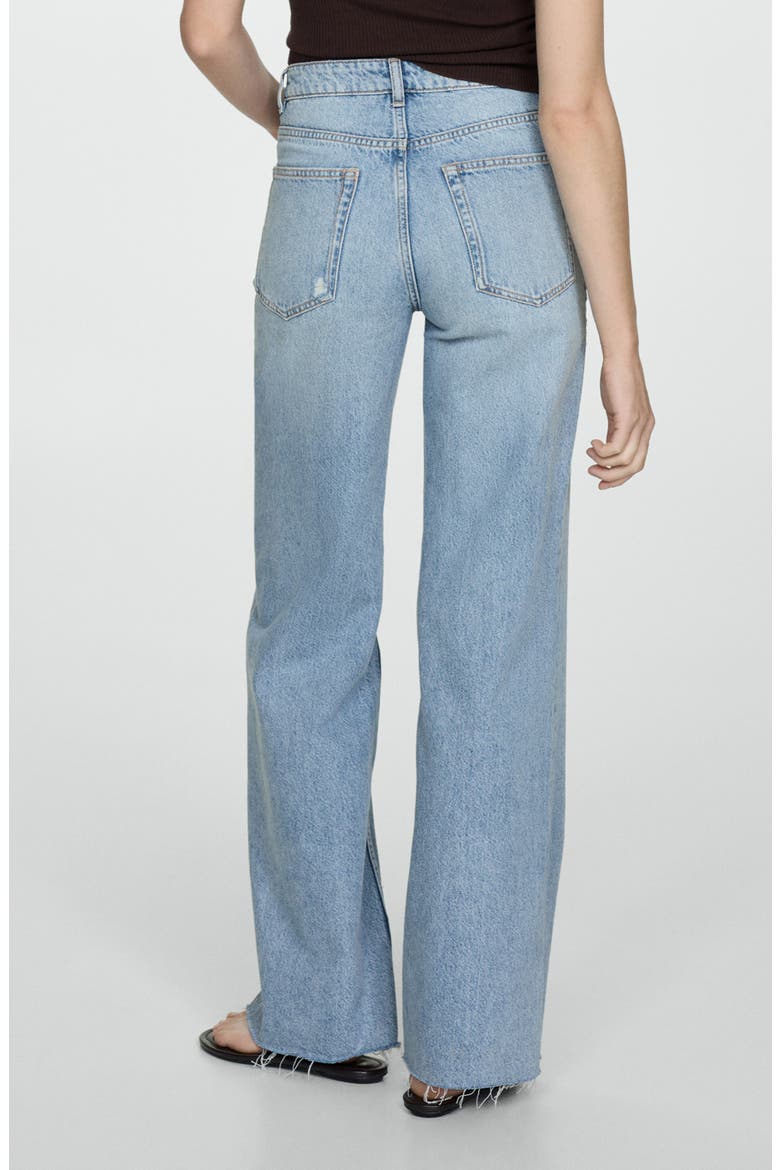 Danila Wide Leg Jeans, Alternate, color, MEDIUM BLUE