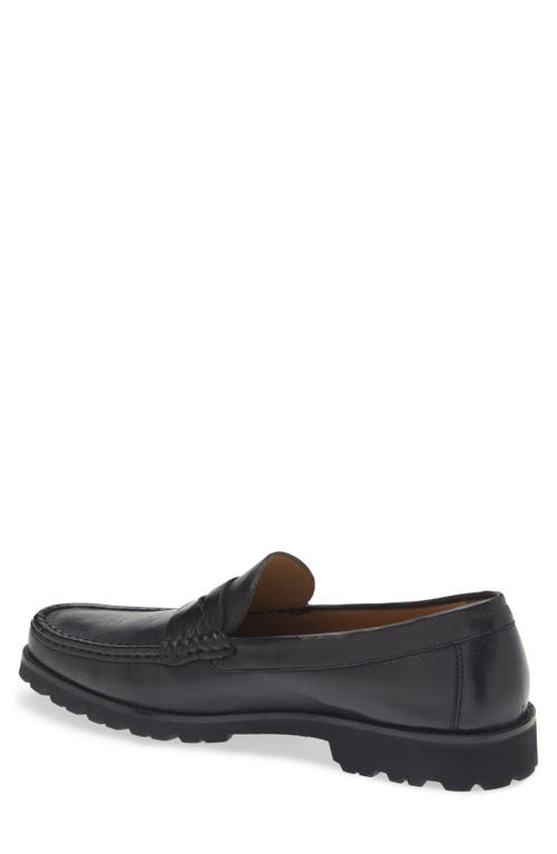 Robert Zur Dillon Penny Loafer In Black