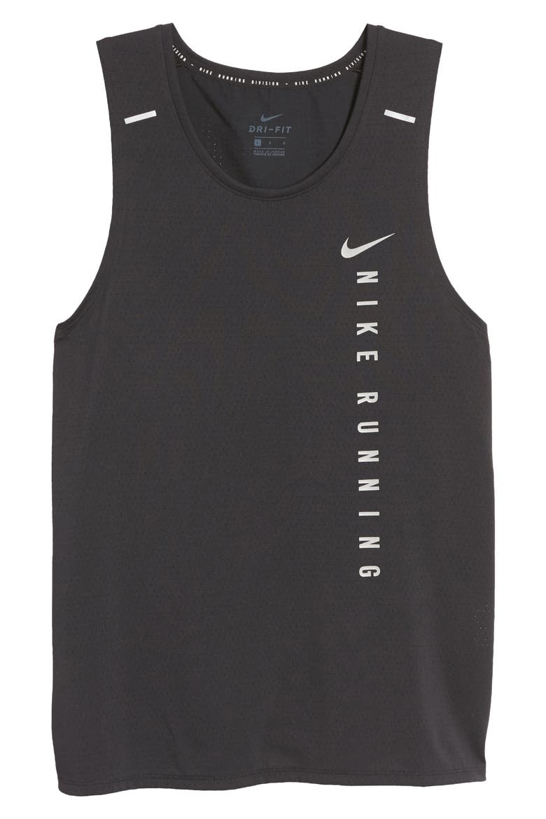 Dri-FIT Miller Run Division Tank, Alternate, color, BLACK/ BLACK/ REFLECTIVE SILV