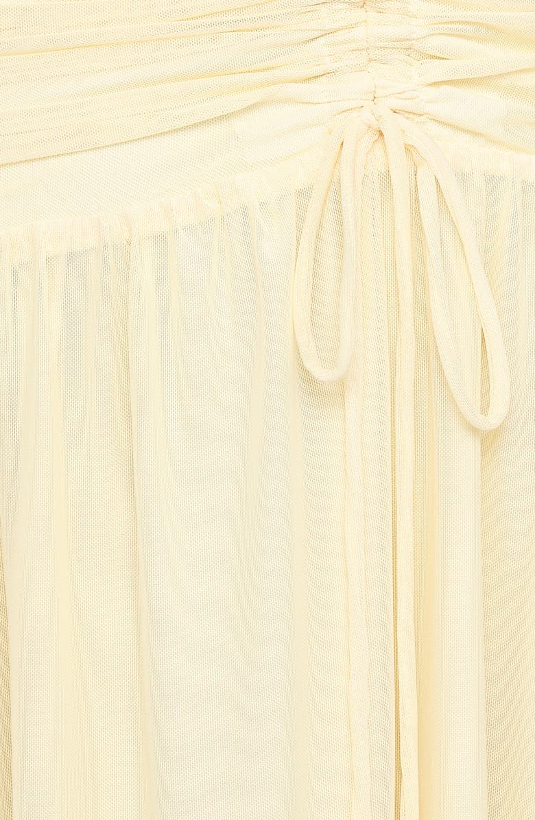 Petal & Pup Kylee Halter Maxi Dress, Alternate, color, Butter Yellow