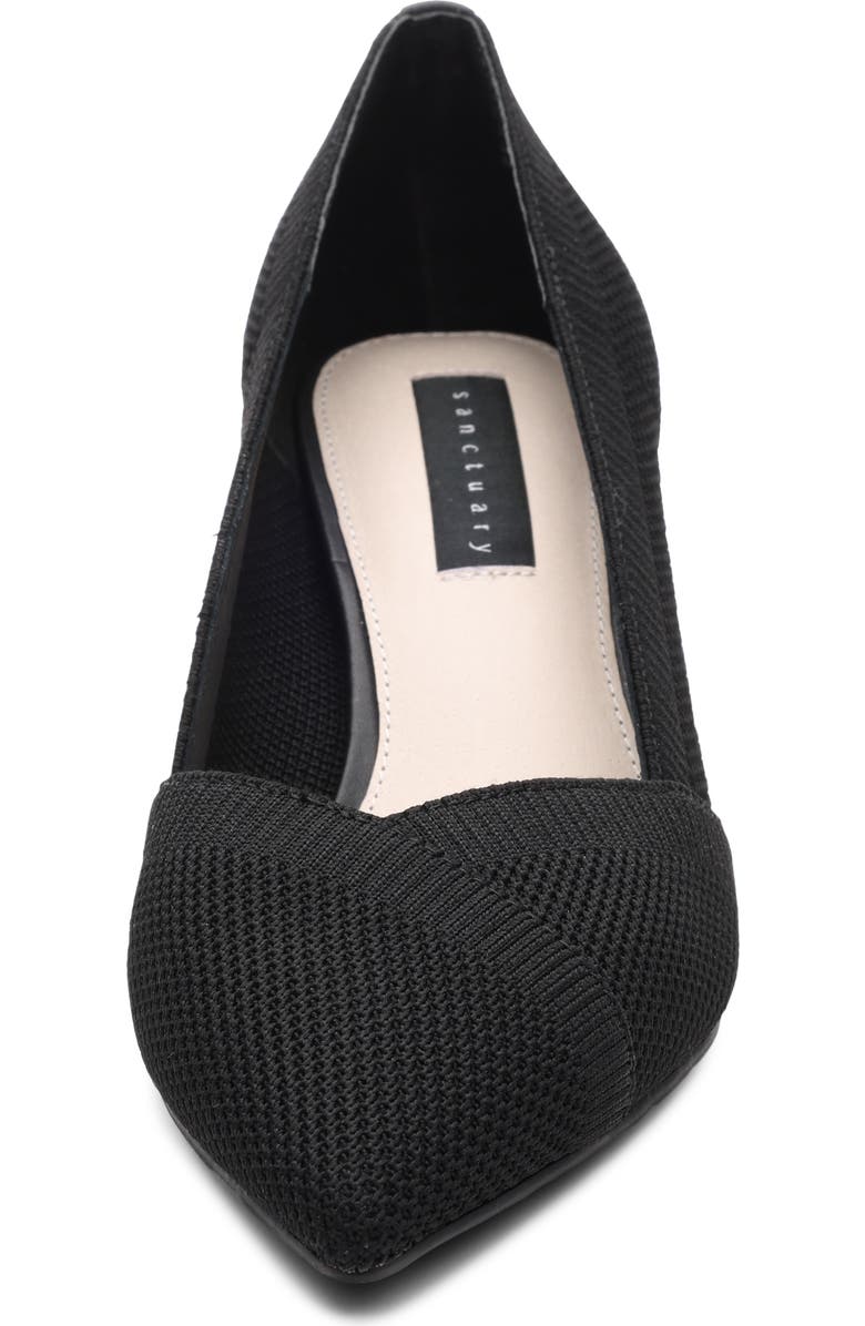 Sanctuary Prime Knit Pointed Toe Pump, Alternate, color,