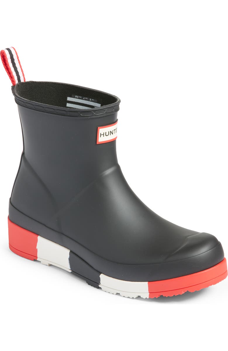 Hunter Original Play Stripe Waterproof Rain Boot, Main, color,