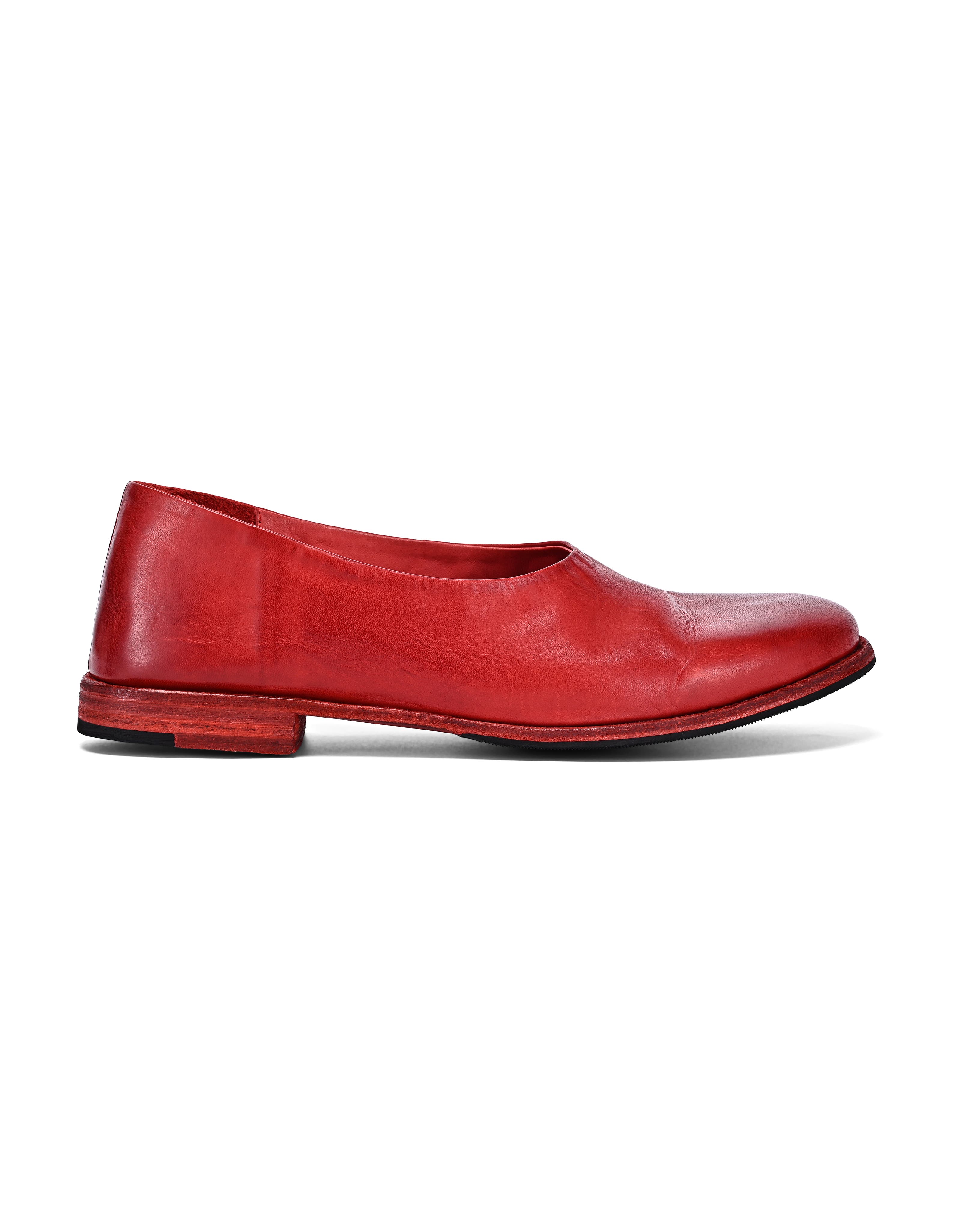 Heritage Genuine Leather Minimal Soft Mary Jane Flat, Alternate, color, Brick