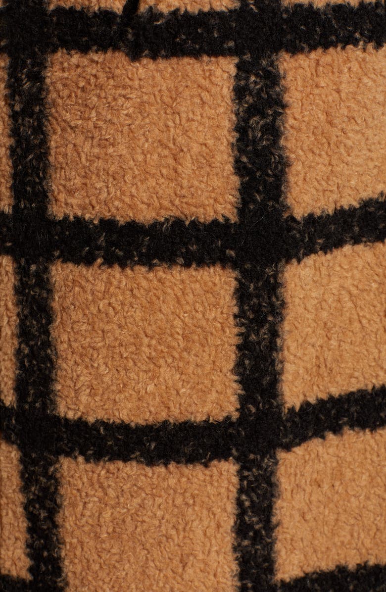 NVLT Berber Longline Plaid Coat, Alternate, color,