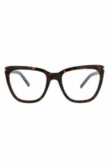Saint Laurent 55mm Cat Eye Optical Frames