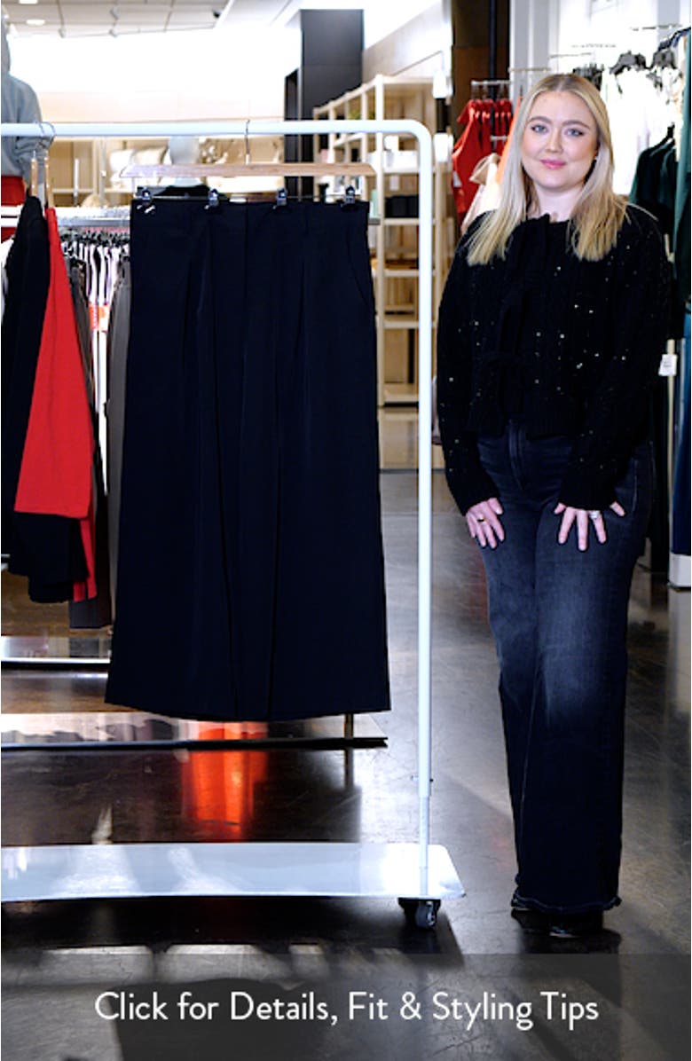 Jordan Pleat Wide Leg Pants, sales video thumbnail