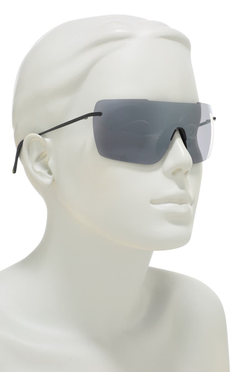 Nike 57mm Nike Meridian Bold Shield Sunglasses, Alternate, color, 