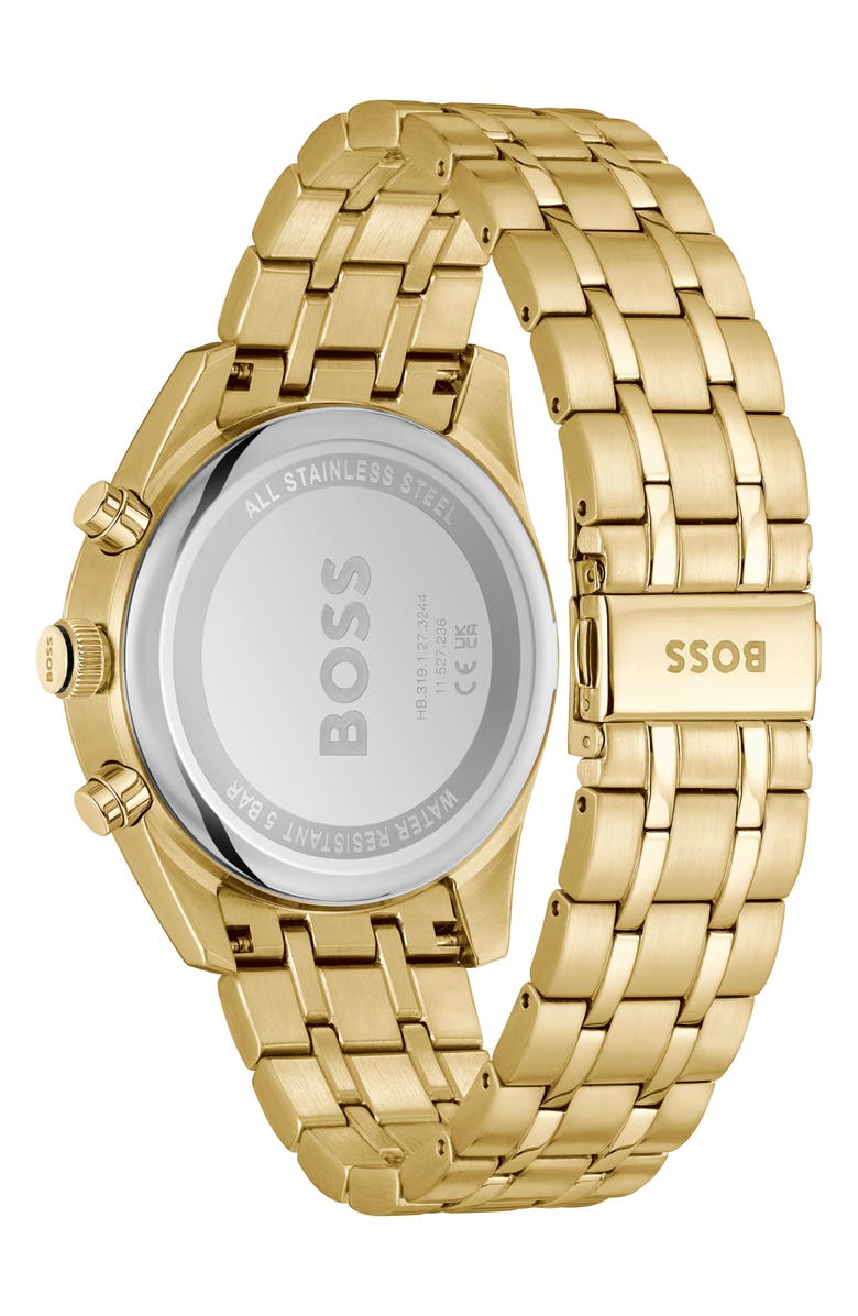 BOSS Skytraveller Chronograph Bracelet Watch, 44mm, Alternate, color, 