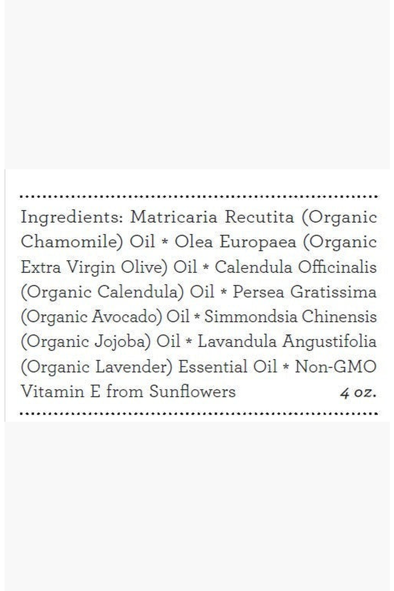 Organic Calming Baby Oil, Alternate, color, None