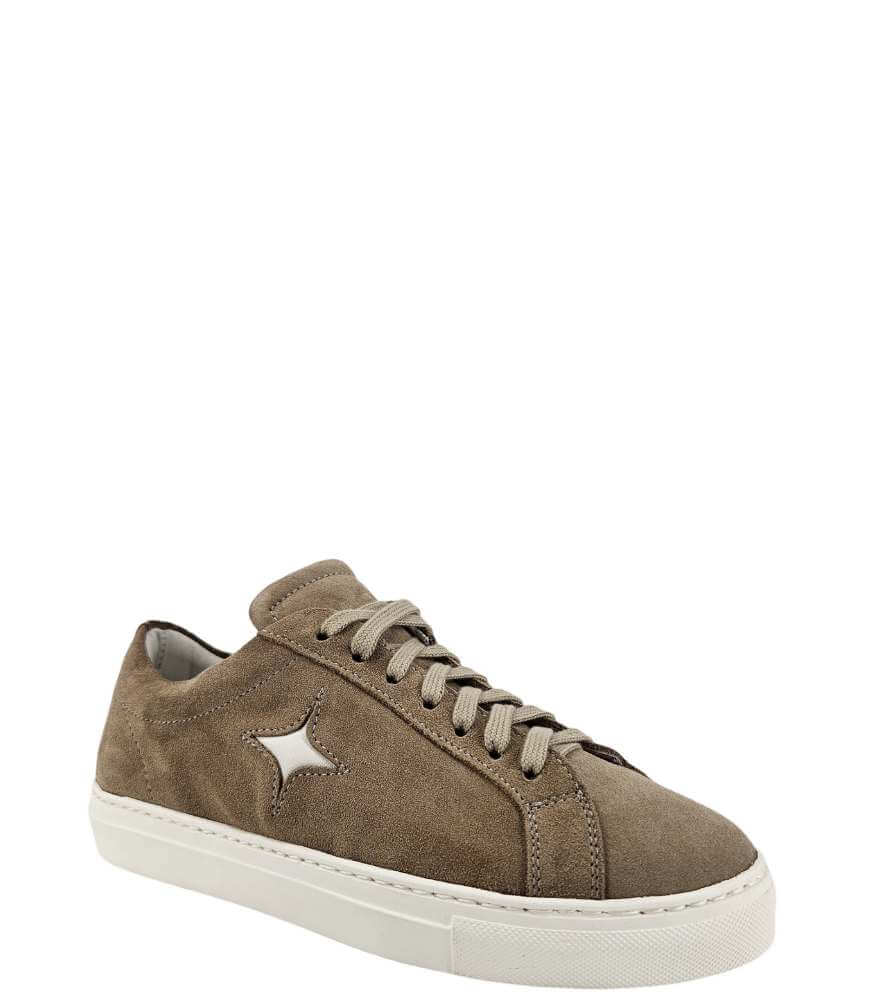 Madison Maison Sirius Star Suede Sneaker, Alternate, color, Beige