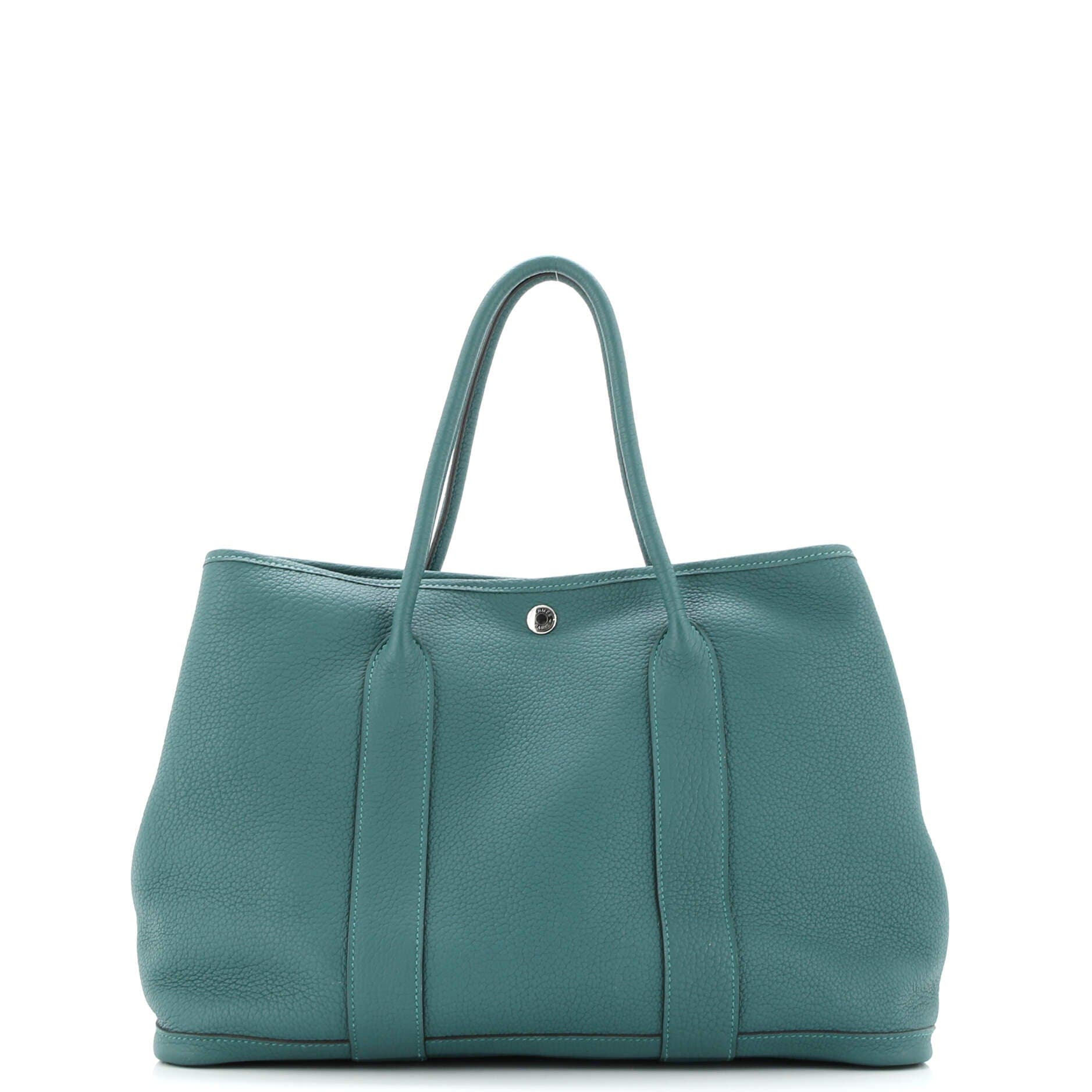 Pre-Owned Hermes Garden Party Tote Leather 36, Alternate, color, 