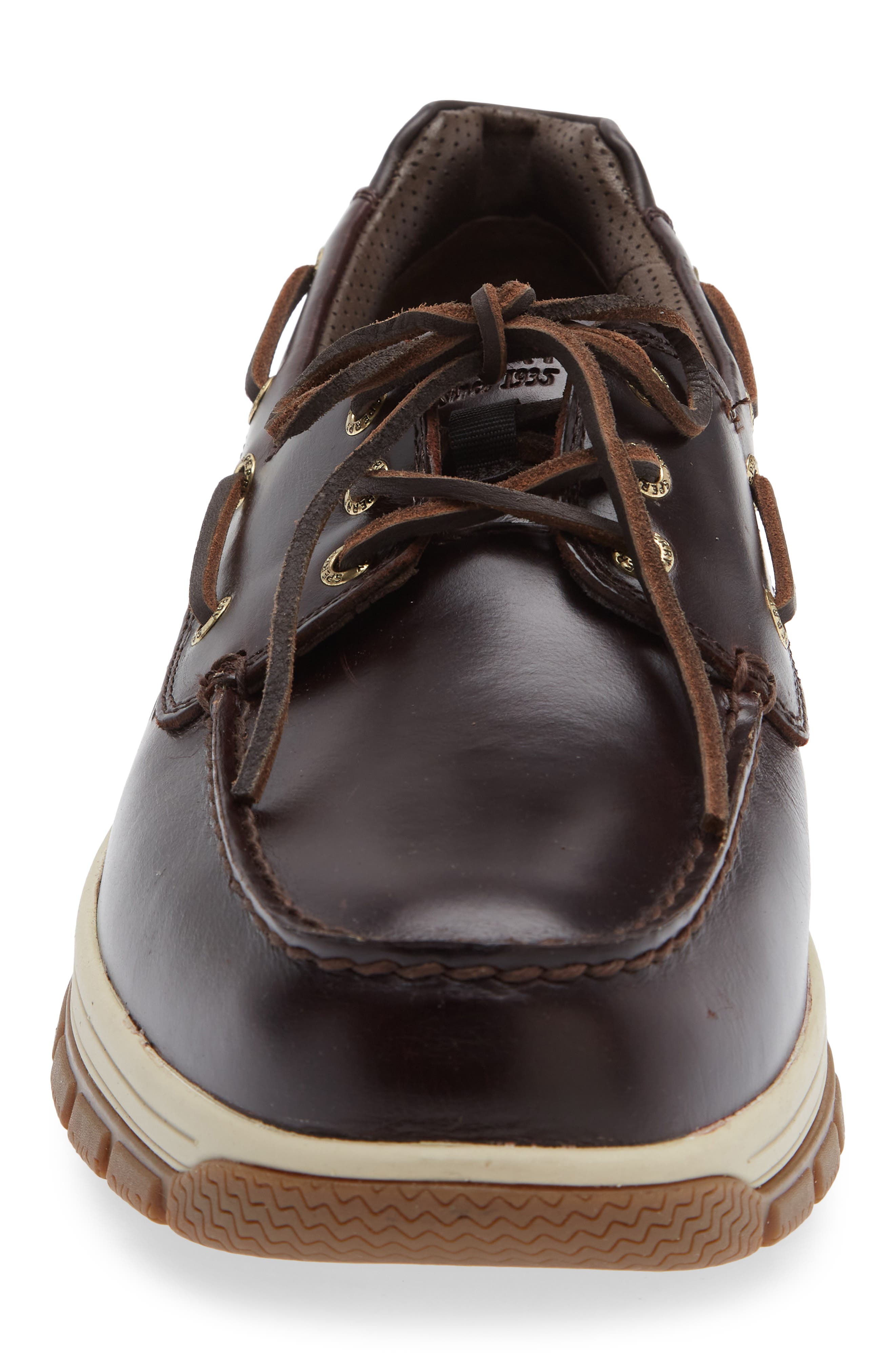Sperry Gold Cup<sup>™</sup> Billfish<sup>™</sup> PLUSHWAVE<sup>™</sup> Boat Shoe, Alternate, color, Dark Brown