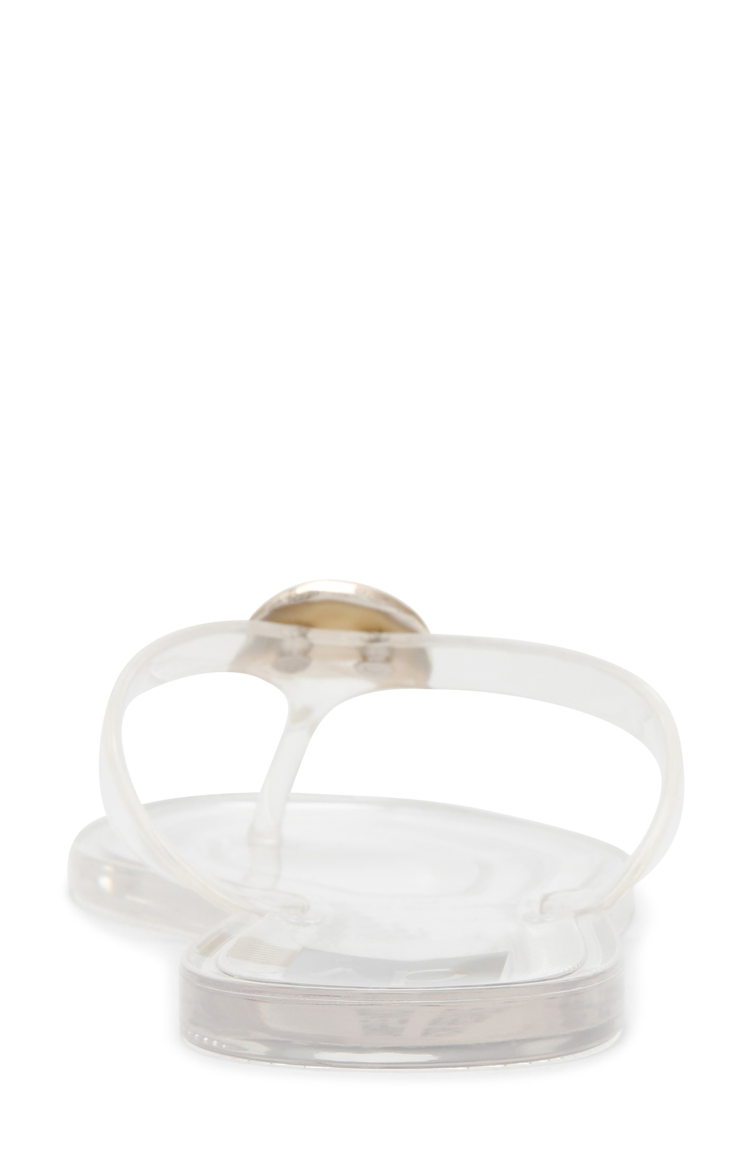 Jespar Flip Flop Sandal, Alternate, color, CLEAR