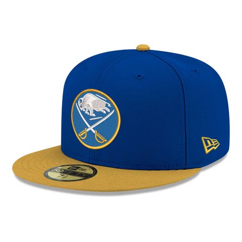 Men's New Era  Royal Buffalo Sabres Core Logo Two-Tone 59FIFTY Fitted Hat