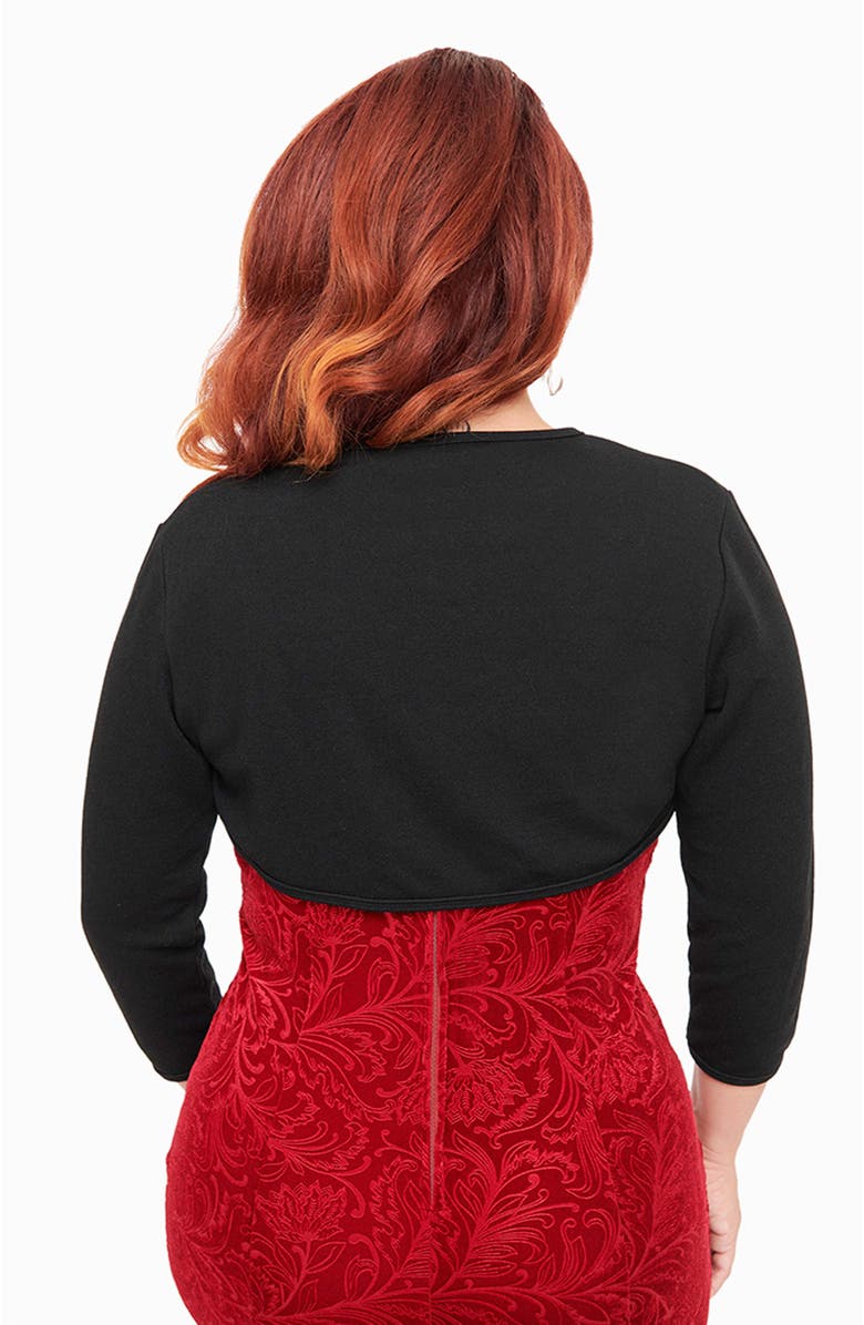 Unique Vintage 1960s Bolero Sweater, Alternate, color, 