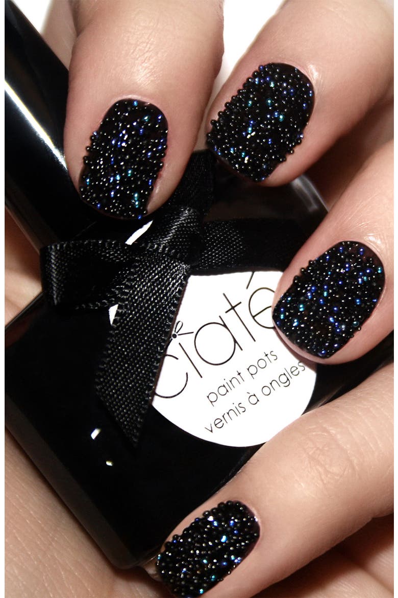 'Caviar Manicure™ - Black Pearls' Set, Alternate, color, NO COLOR