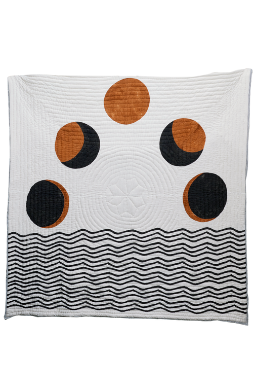 Cqc La Ascension Quilt In Gray